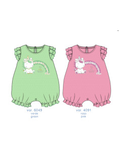 BABY GIRL'S ROMPER 1-12...