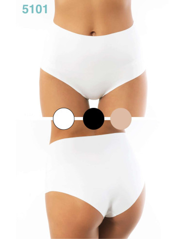 Slip donna alto in cotone elasticizzato taglio laser Sielei IOSONOIO 5101