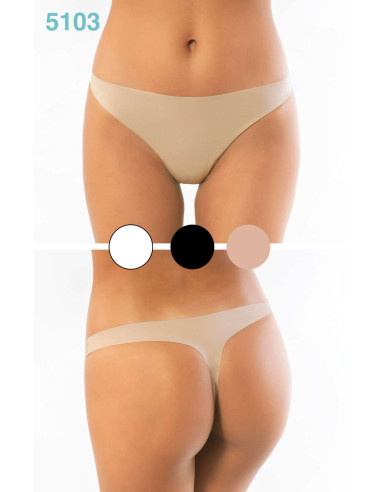 Perizoma donna in cotone elasticizzato taglio laser Sielei IOSONOIO 5103 Perizoma donna in cotone elasticizzato taglio laser Sielei IOSONOIO 5103