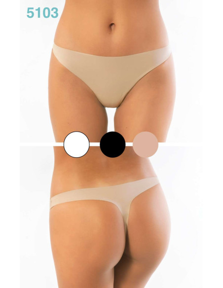 Perizoma donna in cotone elasticizzato taglio laser Sielei IOSONOIO 5103 Perizoma donna in cotone elasticizzato taglio laser Sielei IOSONOIO 5103