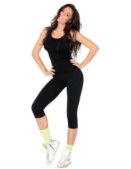 Capri pants woman flat belly band Gladys PD0923 Capri pants woman flat belly band Gladys PD0923