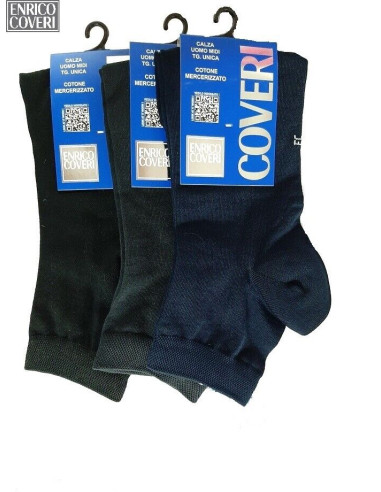 Calzino corto uomo bike in cotone elasticizzato Coveri SeaLine