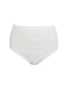 Slip donna alto in filo di Scozia operato Ciellegi 280