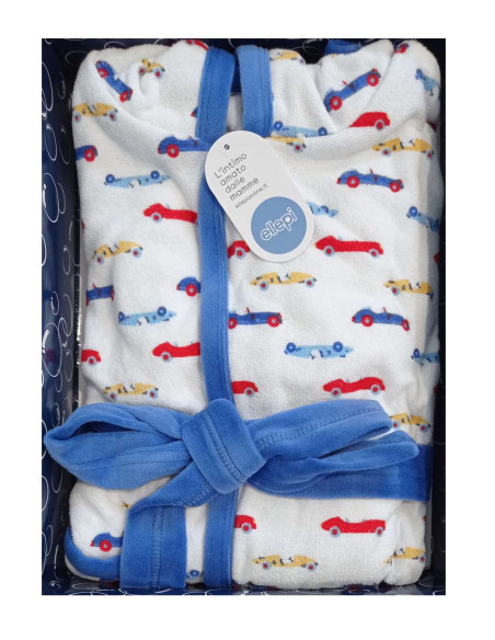 Children's bathrobe with hood Ellepi AB 4244