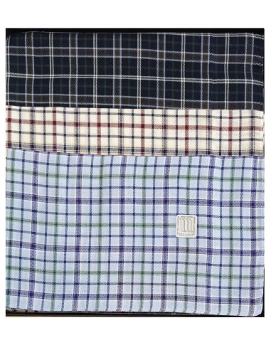 Group of 12 men's cotton handkerchiefs Matticchio Reno 195