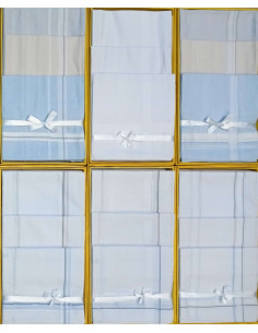 Gruppo 12 fazzoletti da naso in cotone da uomo MG G21