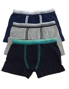 Gruppo 3 boxer uomo in cotone elasticizzato Primintimo MP481
