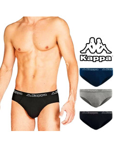 Gruppo 6 slip uomo cotone elasticizzato Kappa K1111