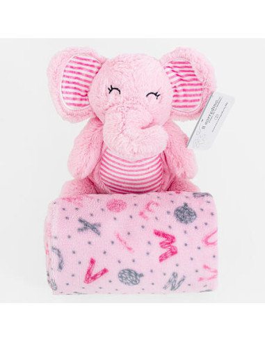 Confezione regalo copertina culla con peluche NG-4752 Nazareno Gabrielli