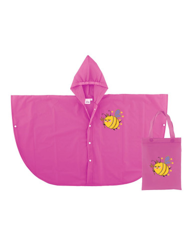 MANTELLA CON CAPPUCCIO E BORSETTA BAMBINI SIGGI 34MN0060/00-9093