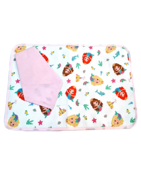 CHILDREN'S BREAKFAST SET PLACEMAT AND HANDKERCHIEF COM031 SEBASTIAN BUBABU' CHILDREN'S BREAKFAST SET PLACEMAT AND HANDKERCHIEF COM031 SEBASTIAN BUBABU'