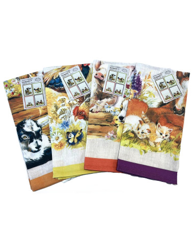 KITCHEN TOWEL DIGITAL PRINT FUNNY SOPHIE MAISON