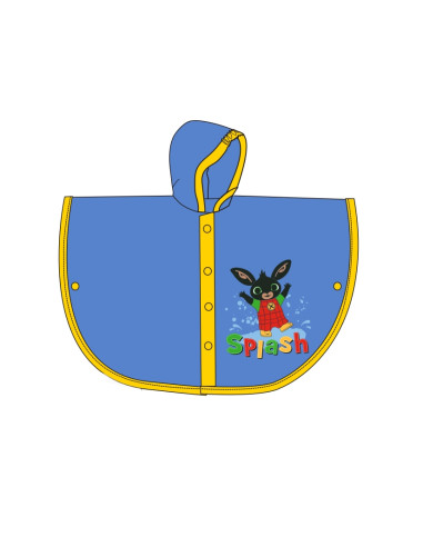 MANTELLA ANTIPIOGGIA CON CAPPUCCIO PER BAMBINI ZX 3002 BING