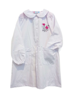 Grembiule scuola bambina Andy&Gio' 90248 Bianco