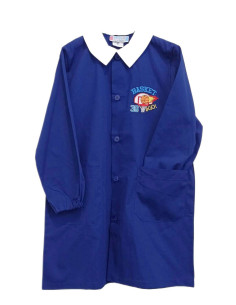 Boy smock for school Andy&Gio' 90259 Bluette