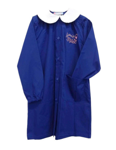 Grembiule scuola da bambina Andy&Gio' 90228 Bluette