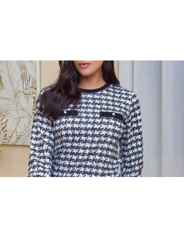 Women's warm plush cotton jersey pajamas Intimami ID1240 Women's warm plush cotton jersey pajamas Intimami ID1240