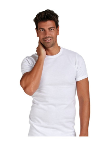T-shirt uomo girocollo in caldo cotone felpato Infinity art.05