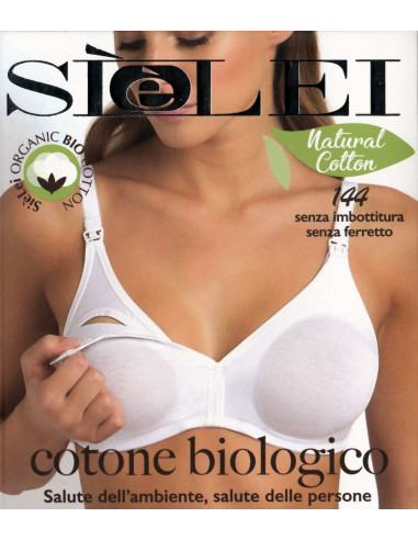 Reggiseno materno Natural Cotton SieLei art. 144 Reggiseno materno Natural Cotton SieLei art. 144