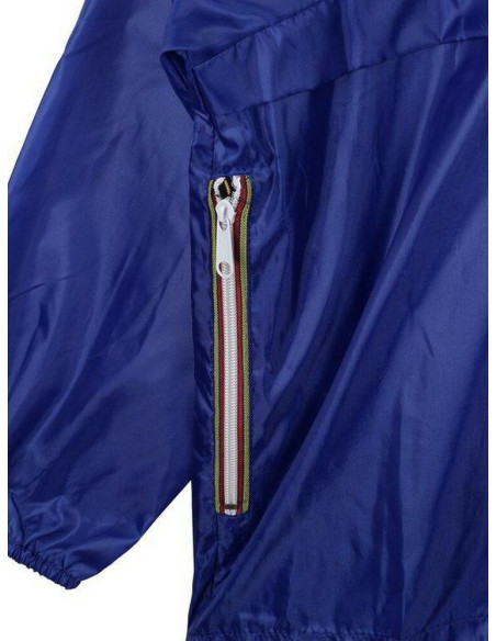 BOY'S K-WAY JACKET WITH HOOD SKY 8002/1