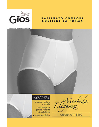 Women's shaping sheath with cotton on the skin Amica by Gios art. Sirio Women's shaping sheath with cotton on the skin Amica by Gios art. Sirio