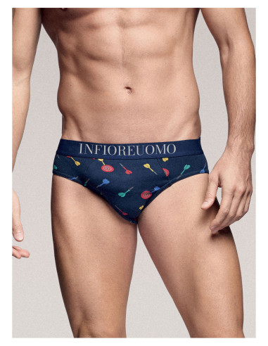 Gruppo 2 slip uomo moda in cotone elasticizzato Infiore Uomo DRT0952