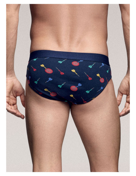 Gruppo 2 slip uomo moda in cotone elasticizzato Infiore Uomo DRT0952