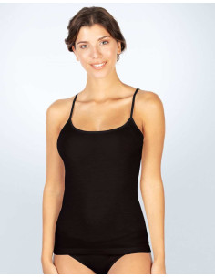 Woman wool and silk thin straps camisole Egi 140SS 2