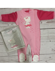 PIGIAMONE VASINE' DA NEONATA BL0877 ELLEPI