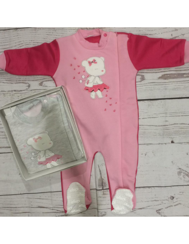 PIGIAMONE VASINE' DA NEONATA BL0877 ELLEPI