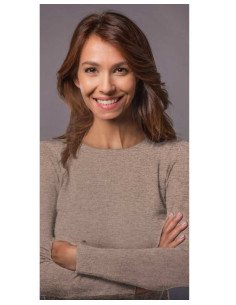 Crew neck cashmere underjacket ultrasoft Intimidea 212842 2
