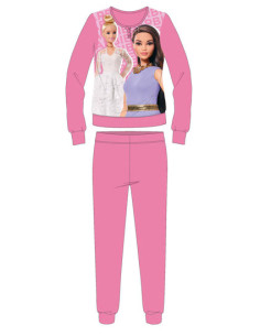 Girl warm cotton jersey pajamas Barbie BAR1510 2