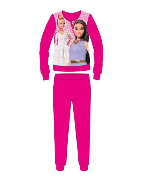 Pigiama da bambina in jersey di CALDO cotone Barbie BAR1510 Pigiama da bambina in jersey di CALDO cotone Barbie BAR1510