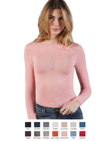 Maglia scollo tondo in cashmere Sublyme 1412 Maglia scollo tondo in cashmere Sublyme 1412