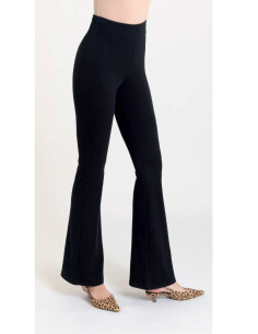 Leggings donna a zampa in micro felpata Gladys PD1938