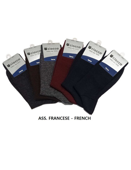 Group 6 SHORT 80% wool socks Ciocca art. 888/1 Group 6 SHORT 80% wool socks Ciocca art. 888/1