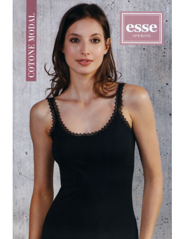 Canottiera donna a spallina in cotone modal Esse Speroni 1702 Canottiera donna a spallina in cotone modal Esse Speroni 1702