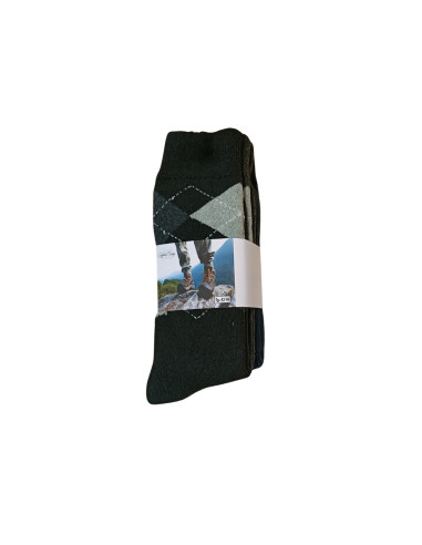 Men's short sock in warm cotton terry Goffredo Berenzi 1014 - 3 PAIRS