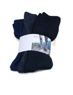 Men's short sock in warm cotton terry Goffredo Berenzi 1010 - 3 PAIRS