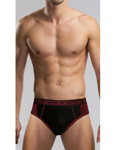 Gruppo 6 slip uomo in cotone elasticizzato Lotto LS1337
