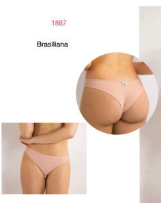Women's brazilian briefs in micro-operated and lace SieLei Darling 1887