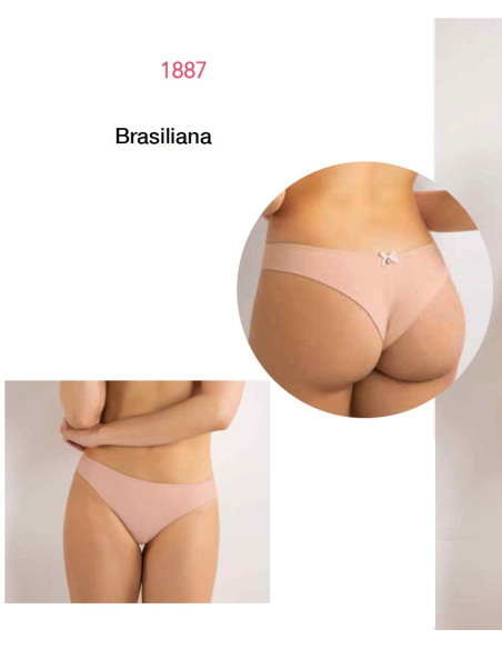 Women's brazilian briefs in micro-operated and lace SieLei Darling 1887 Women's brazilian briefs in micro-operated and lace SieLei Darling 1887