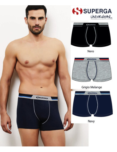 Group 3 boxer in stretch cotton Superga 652