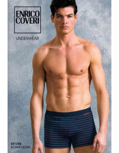 Group 6 stretch cotton men boxer Enrico Coveri EB1288