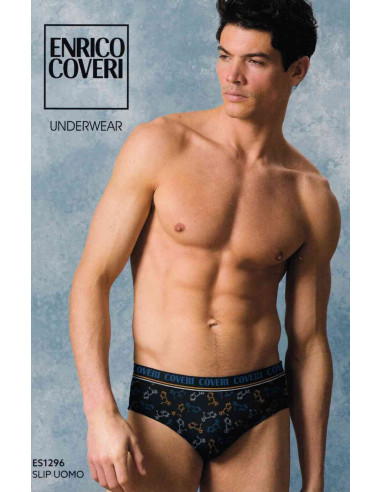 Group 6 stretch cotton men briefs Enrico Coveri ES1296