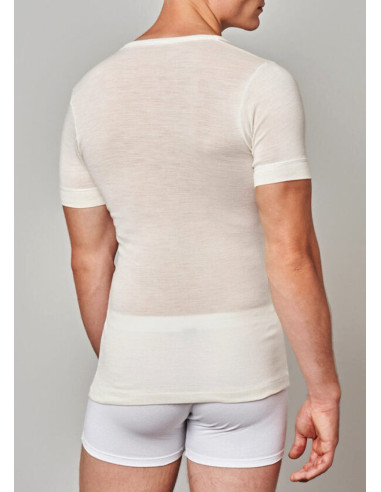 Mixed wool men's t-shirt Gicipi art. 41MM Mixed wool men's t-shirt Gicipi art. 41MM