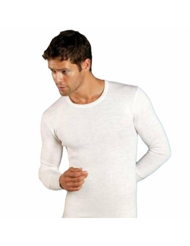 Maglia uomo a manica lunga in misto lana Gicipi art. 43ML