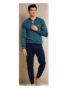 Pigiama uomo in jersey di cotone Enrico Coveri EP1150