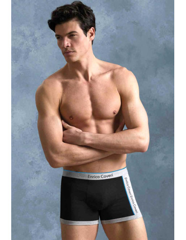Gruppo 6 boxer uomo in cotone elasticizzato Enrico Coveri EB1289