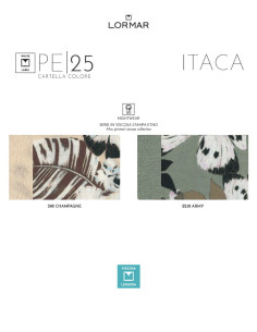 Woman half sleeves patterned viscose jersey pajamas Itaca ITA652584 2